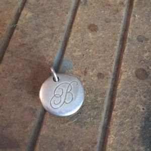 Tiffany & Co. Disc Charm, Letter B
